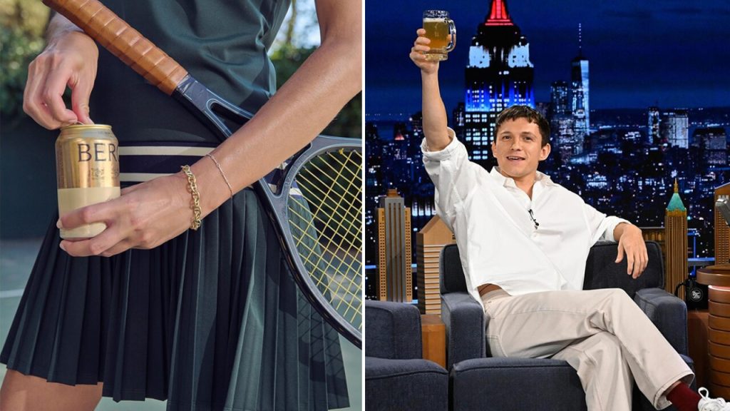 Tom Holland lanza su marca de cerveza sin alcohol.